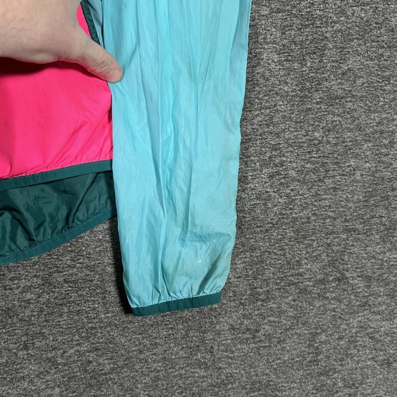 Cotopaxi Teca Windbreaker Jacket Womens XS Colorblock Half Zip Hooded Pink - Picture 4 of 12